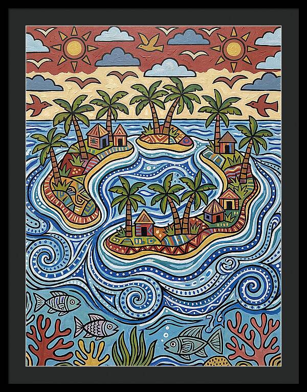 Atoll Paradise Landscape