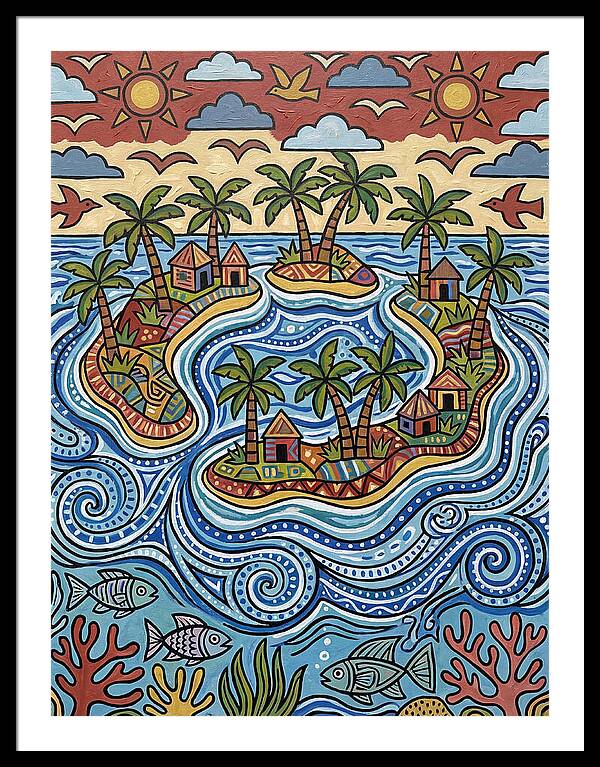 Atoll Paradise Landscape