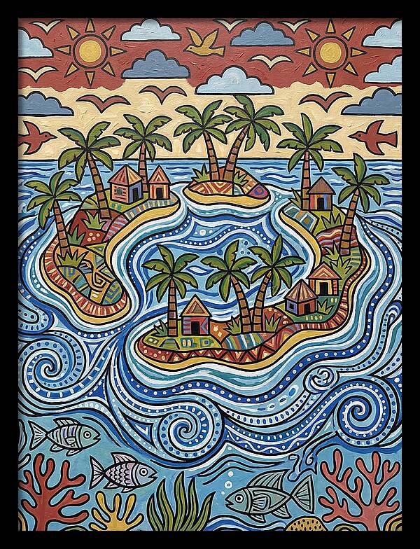 Atoll Paradise Landscape
