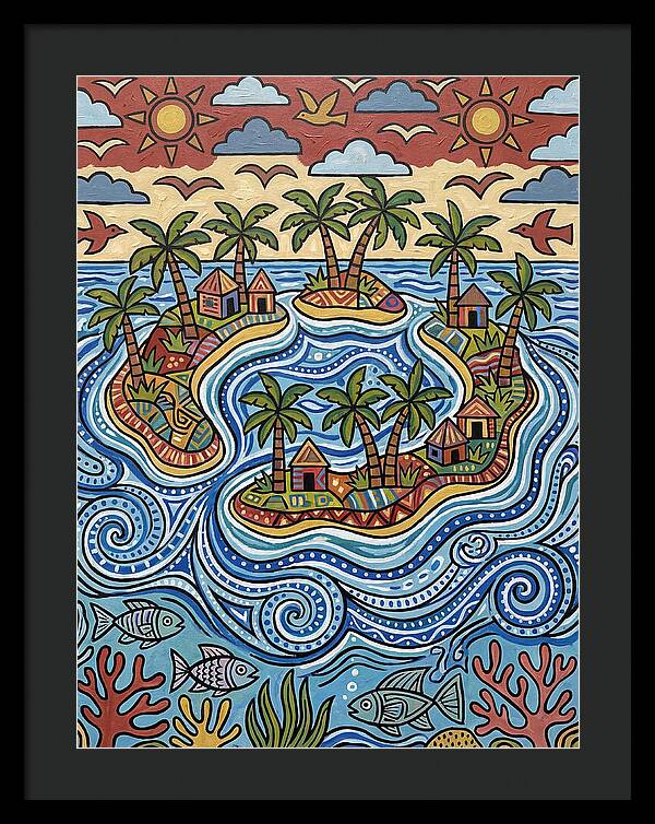Atoll Paradise Landscape