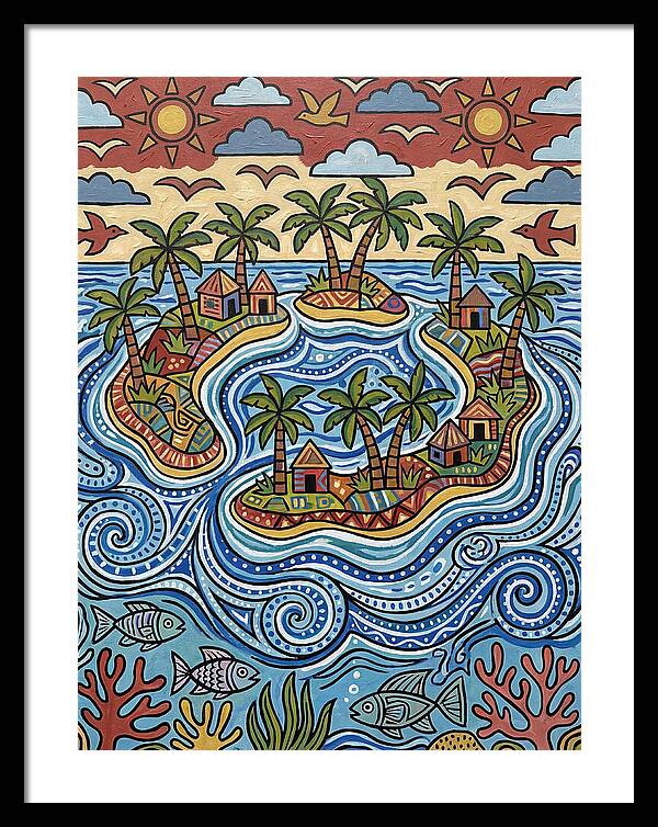 Atoll Paradise Landscape