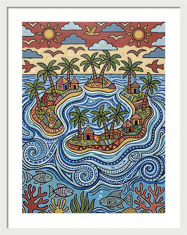 Atoll Paradise Landscape