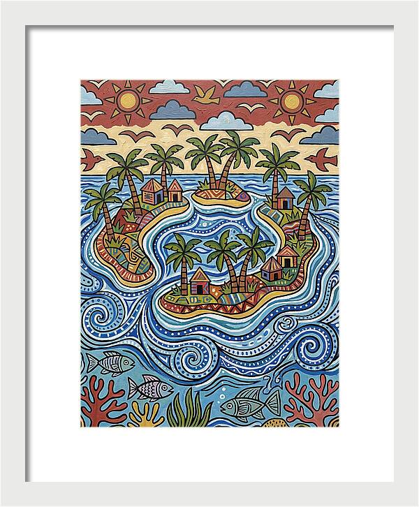 Atoll Paradise Landscape