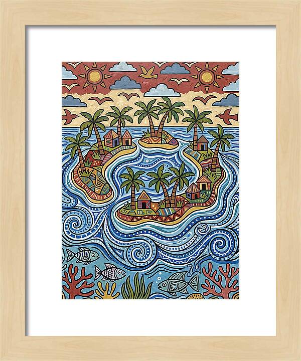Atoll Paradise Landscape