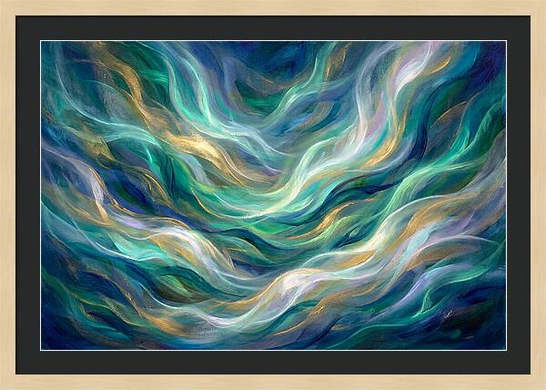 Aurora Abstract Waves
