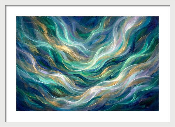 Aurora Abstract Waves