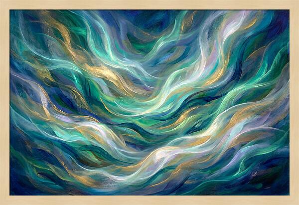 Aurora Abstract Waves