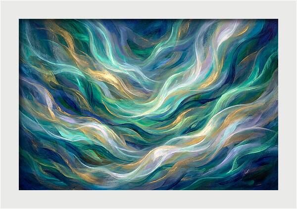 Aurora Abstract Waves