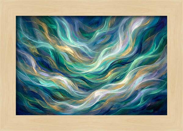 Aurora Abstract Waves