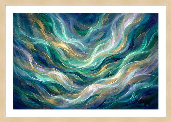 Aurora Abstract Waves