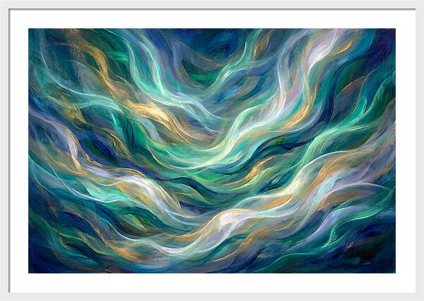 Aurora Abstract Waves