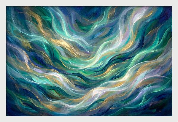 Aurora Abstract Waves