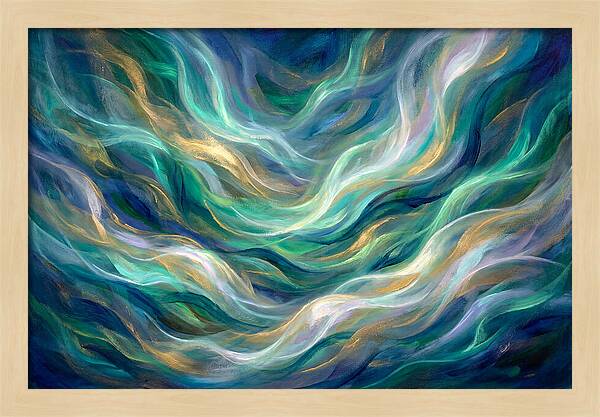 Aurora Abstract Waves