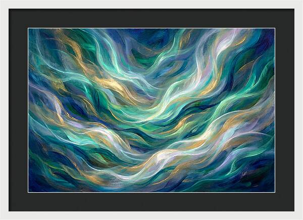 Aurora Abstract Waves