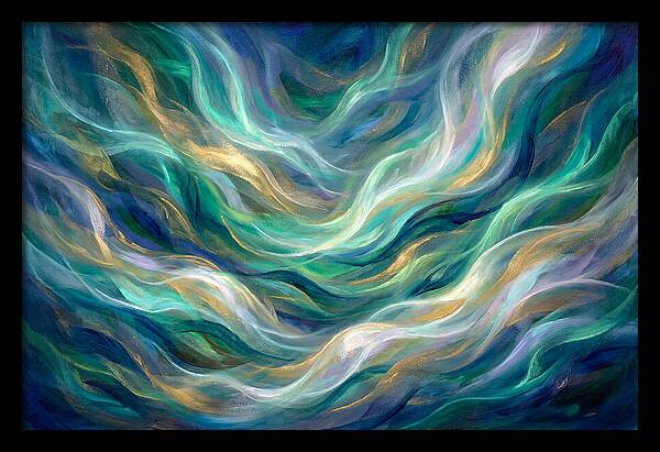 Aurora Abstract Waves
