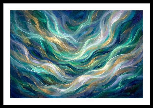 Aurora Abstract Waves