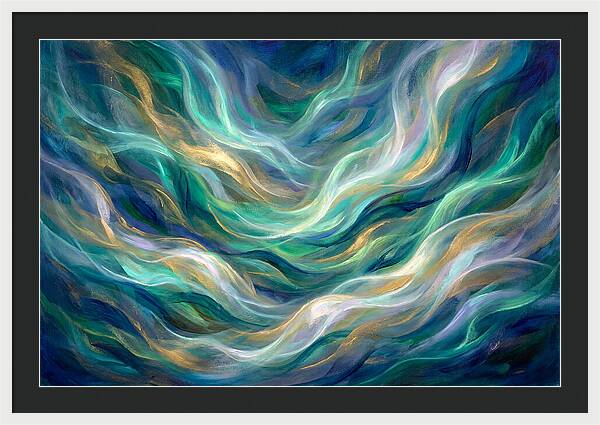 Aurora Abstract Waves