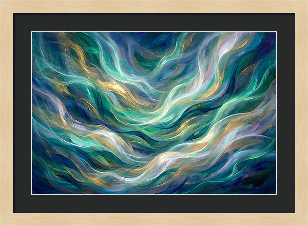 Aurora Abstract Waves