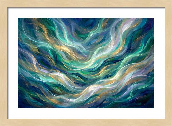 Aurora Abstract Waves
