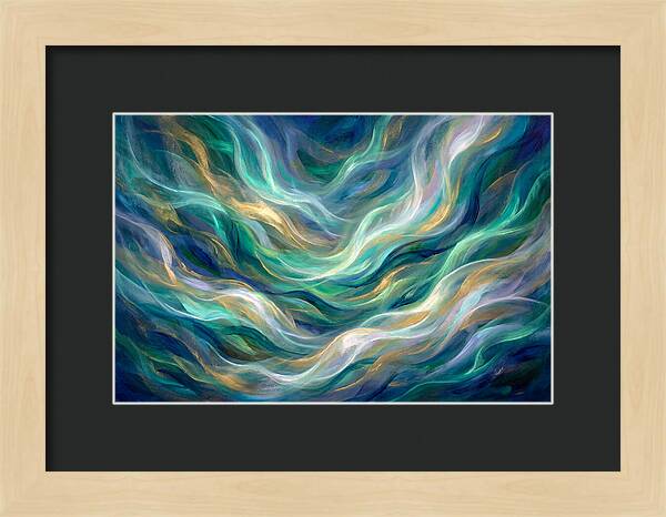 Aurora Abstract Waves