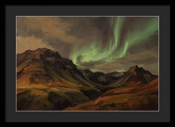 Aurora Australis Over Southern Andes