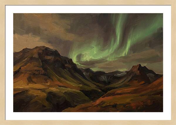 Aurora Australis Over Southern Andes