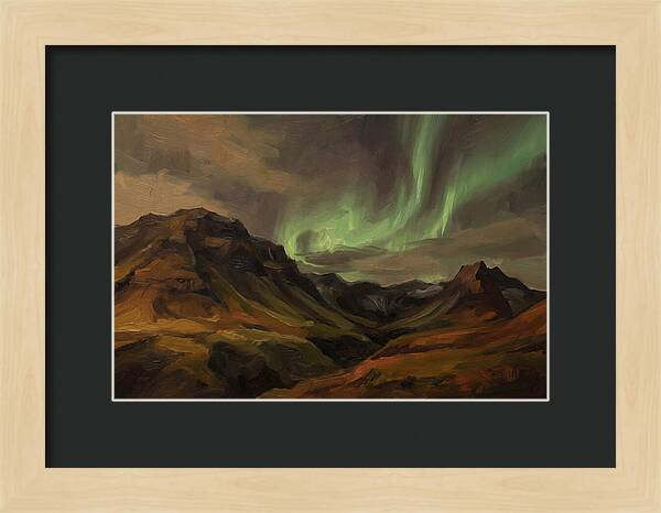 Aurora Australis Over Southern Andes