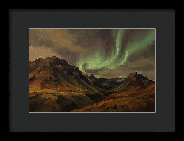 Aurora Australis Over Southern Andes