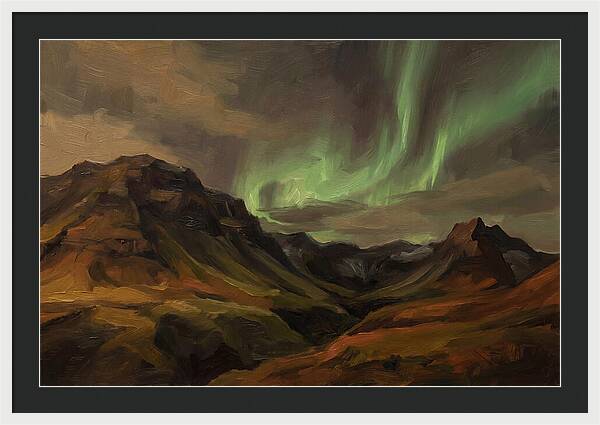 Aurora Australis Over Southern Andes