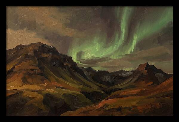 Aurora Australis Over Southern Andes
