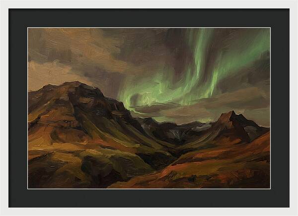 Aurora Australis Over Southern Andes
