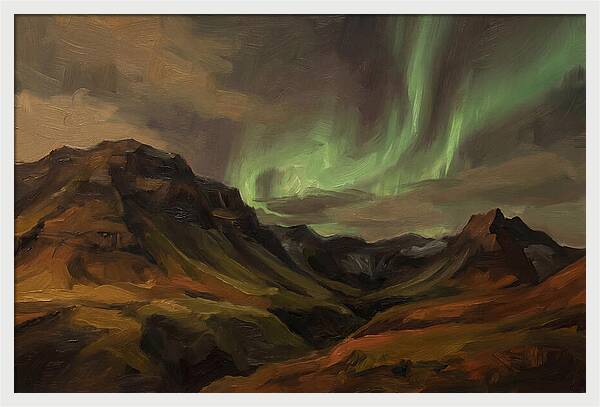 Aurora Australis Over Southern Andes