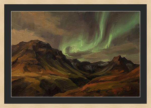 Aurora Australis Over Southern Andes