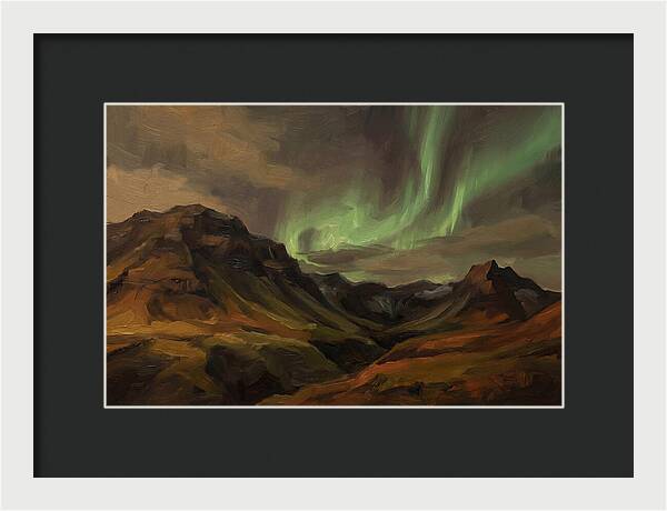 Aurora Australis Over Southern Andes