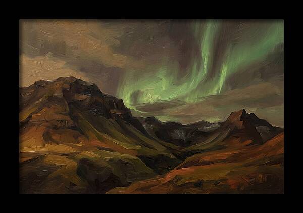 Aurora Australis Over Southern Andes