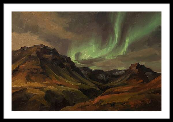Aurora Australis Over Southern Andes