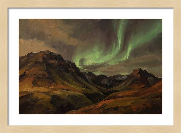 Aurora Australis Over Southern Andes