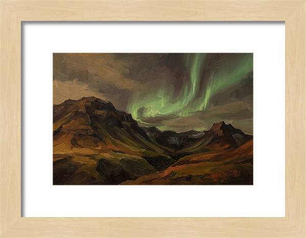 Aurora Australis Over Southern Andes