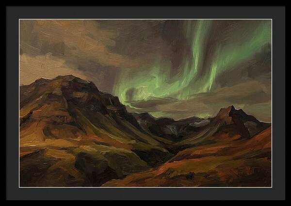 Aurora Australis Over Southern Andes