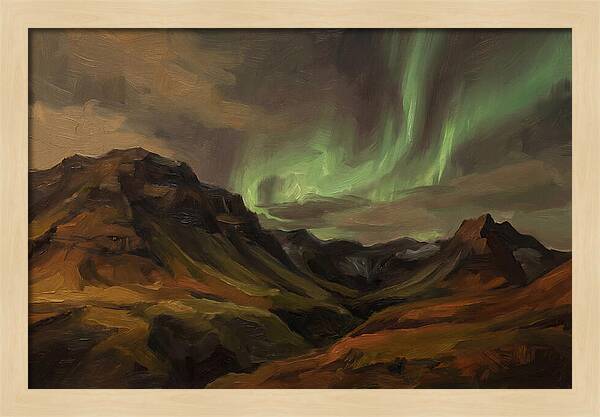 Aurora Australis Over Southern Andes