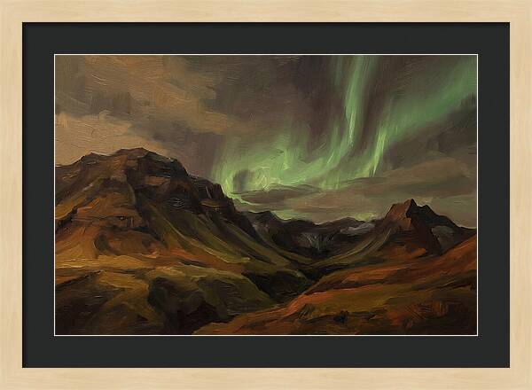 Aurora Australis Over Southern Andes