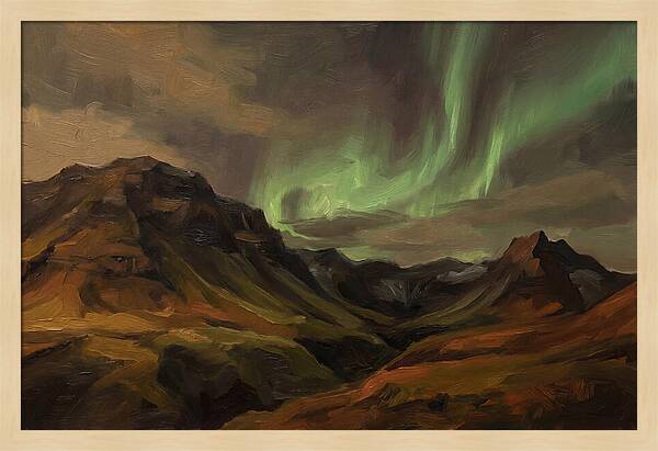 Aurora Australis Over Southern Andes