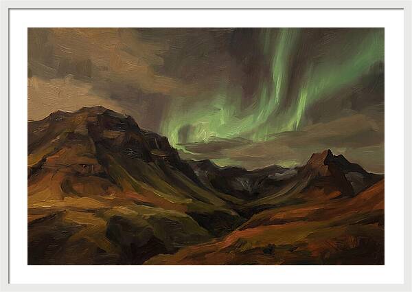 Aurora Australis Over Southern Andes