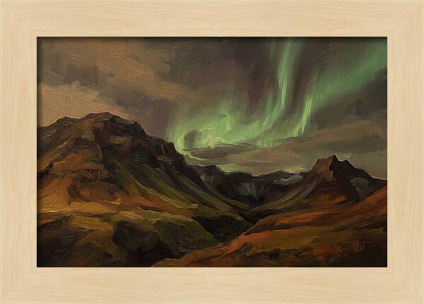 Aurora Australis Over Southern Andes