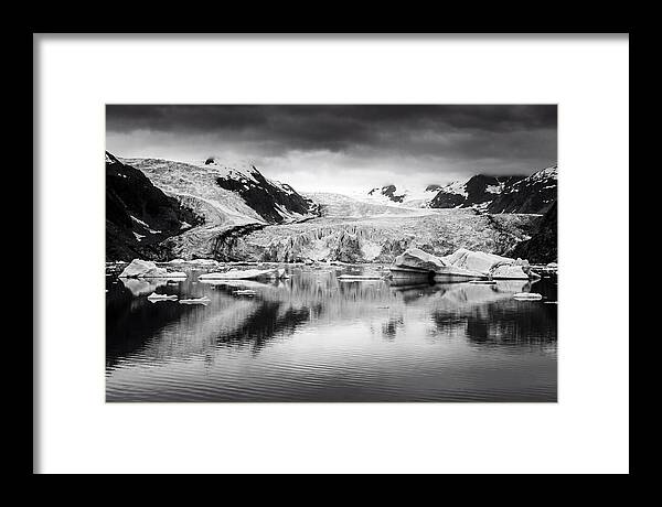 Aurora Borealis Night Landscape