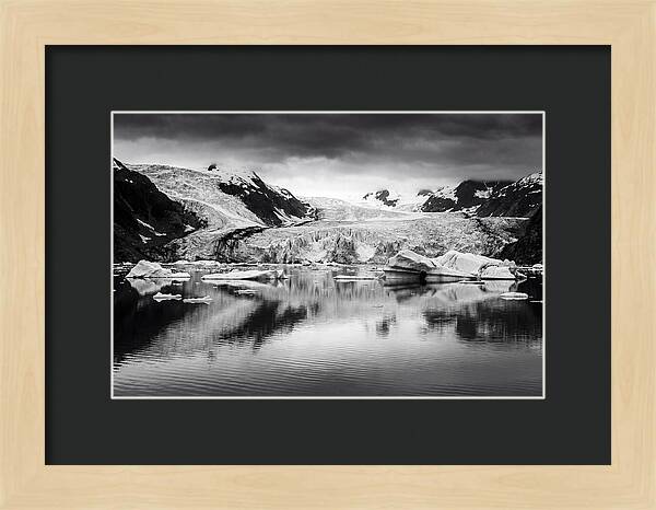 Aurora Borealis Night Landscape