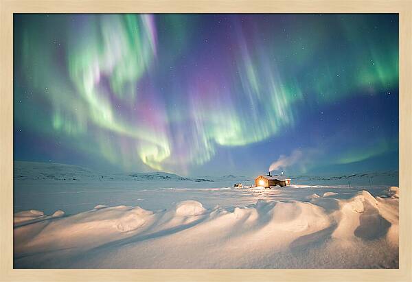 Aurora Borealis Over Abisko