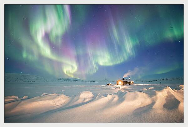 Aurora Borealis Over Abisko