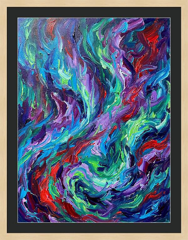 Aurora Borealis Swirl