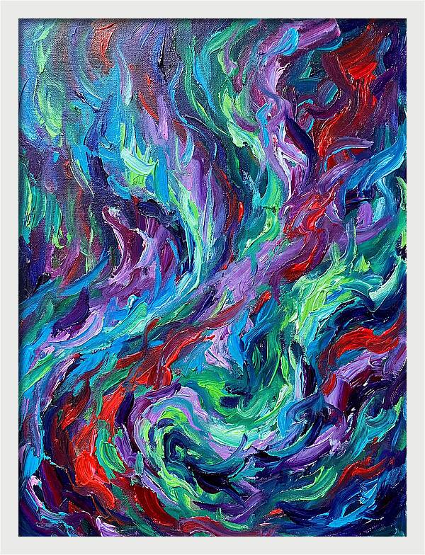 Aurora Borealis Swirl